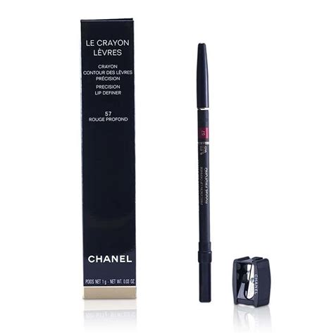 chanel le crayon levres rouge profond